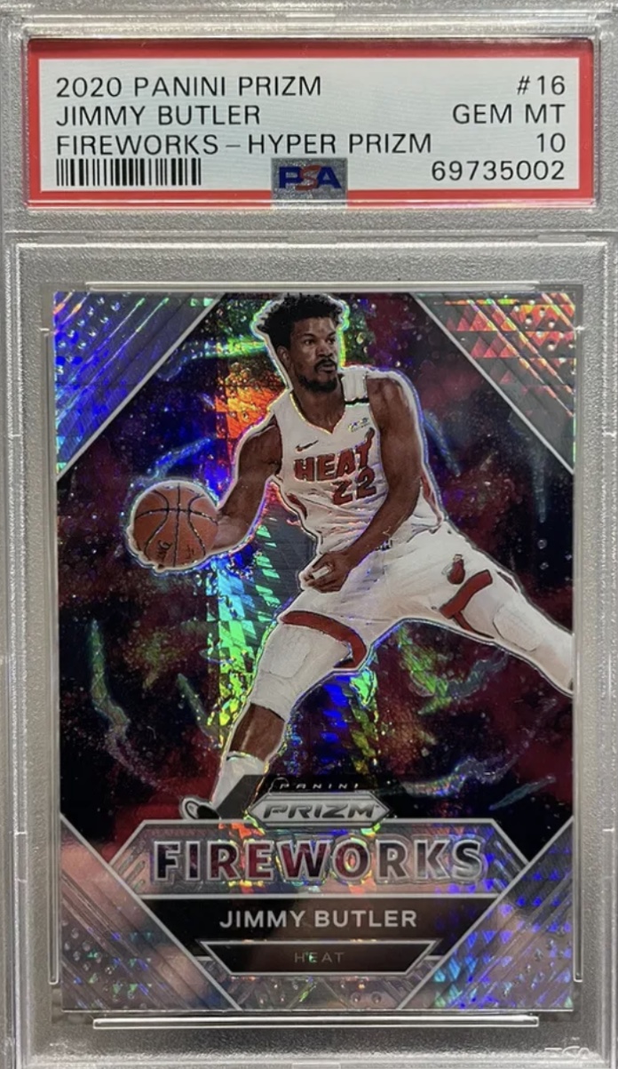 2020 Panini Prizm Basketball Hyper Jimmy Butler #16