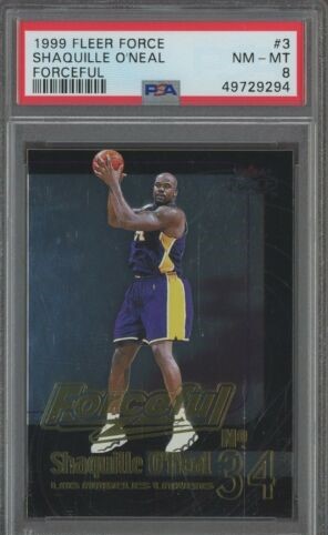 1999 Fleer Force Basketball Shaquille O'Neal #3