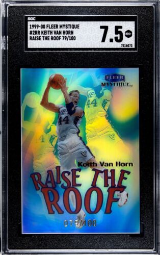 1999 Fleer Mystique Basketball Keith Van Horn #2RR SGC 7