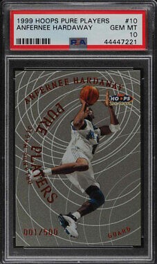 1999 Hoops Basketball Anfernee Hardaway #10PP BGS 9.5