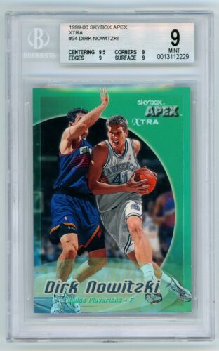 1999 Skybox Apex Basketball Xtra Dirk Nowitzki #94 BGS 8.5