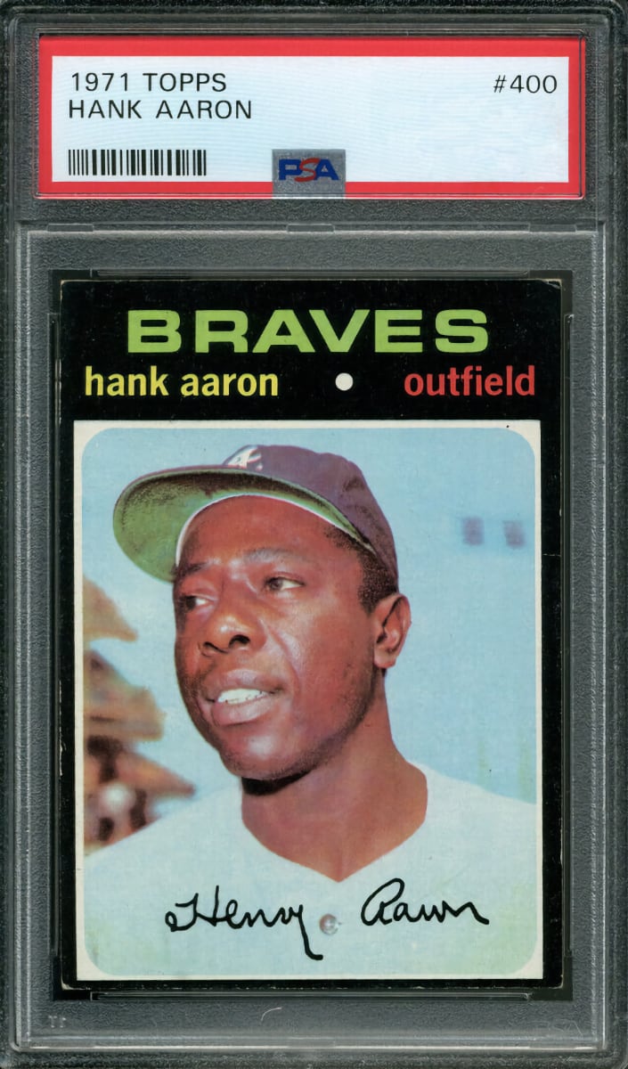 1971 Hank Aaron Topps Baseball #400