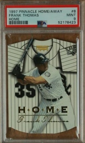 1997 Pinnacle Baseball Home Frank Thomas #8