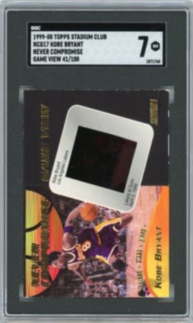 1999 Topps Stadium Club Basketball Game View Kobe Bryant #NC17