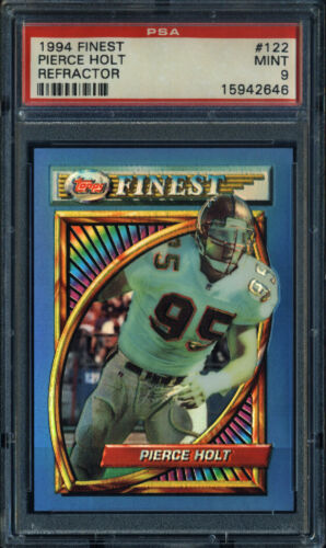 1994 Topps Finest Football Refractor Pierce Holt #122