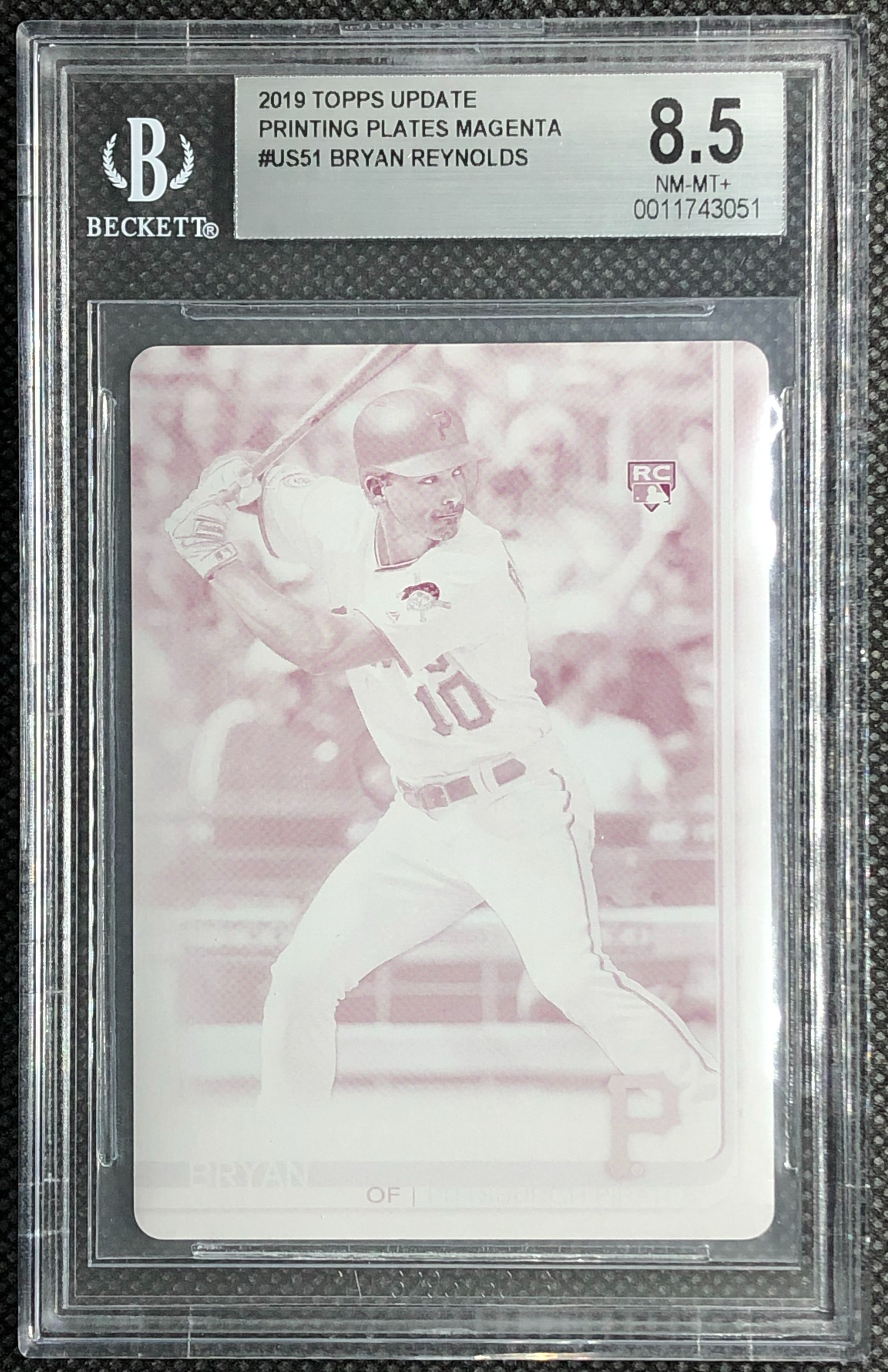 2019 Bryan Reynolds [Printing Plate] #US51