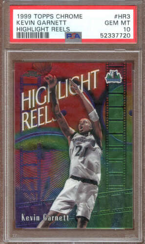 1999 Topps Basketball Kevin Garnett #HR3
