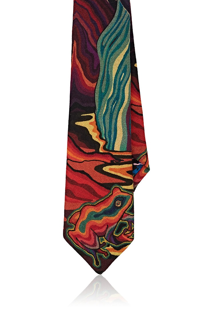printed tie, paul smith