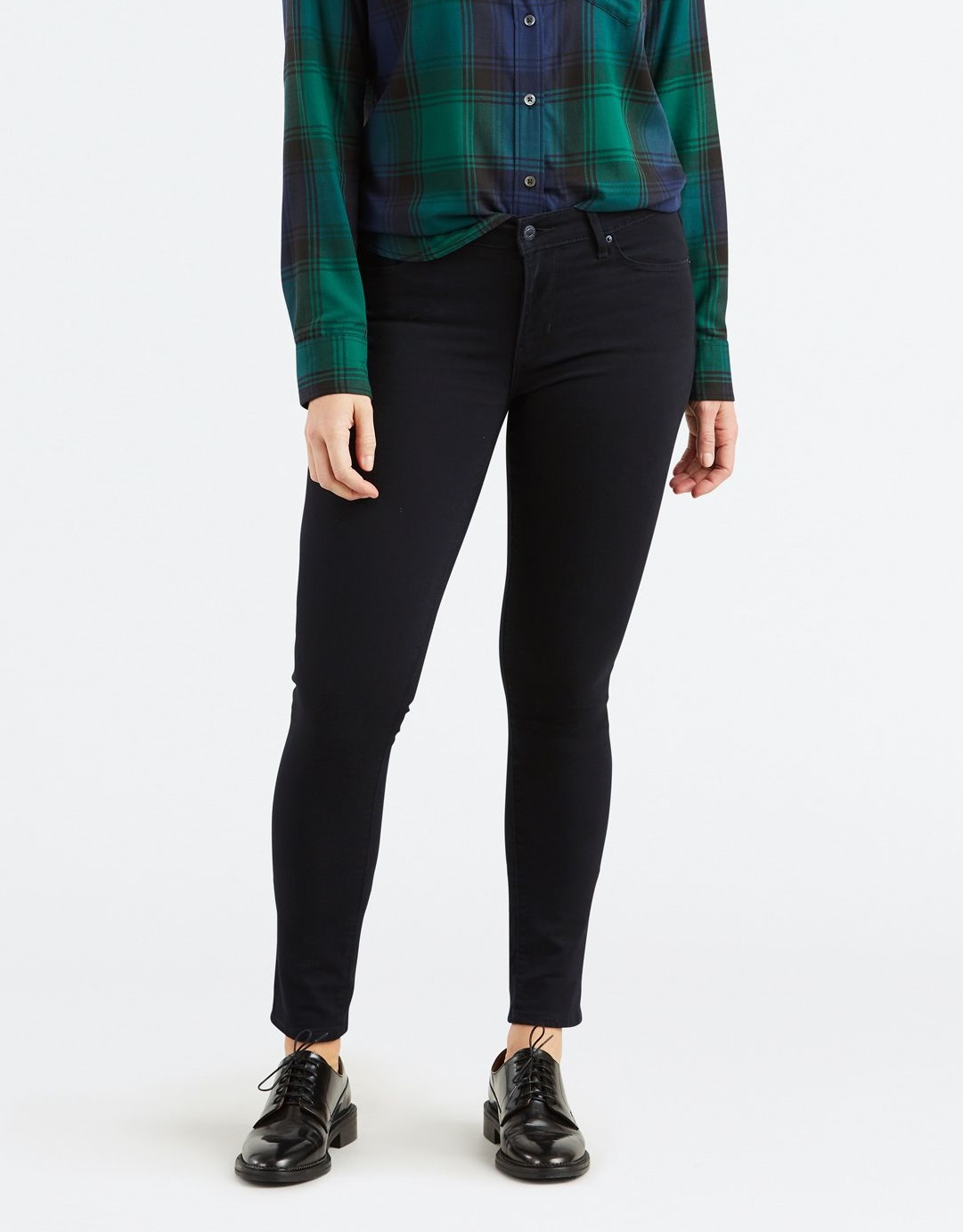 levi's, skinny jeans, black jeans