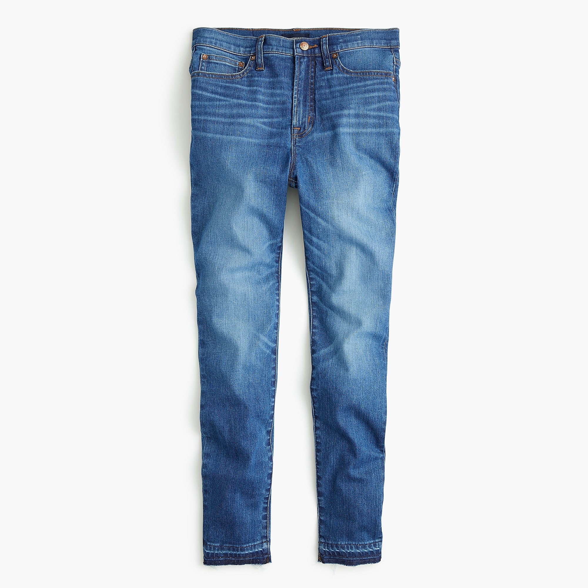 j. crew, skinny jeans, released hem, cropped jeans