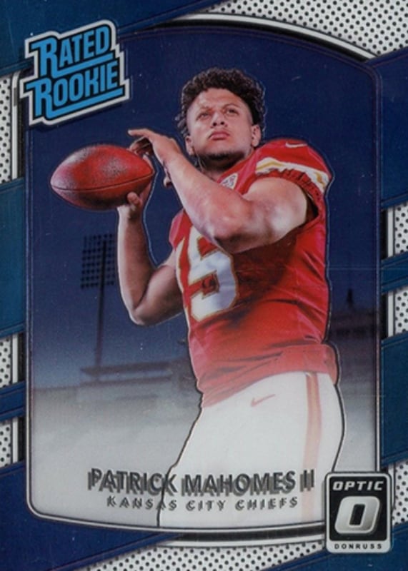 Patrick Mahomes Optic Rated Rookie