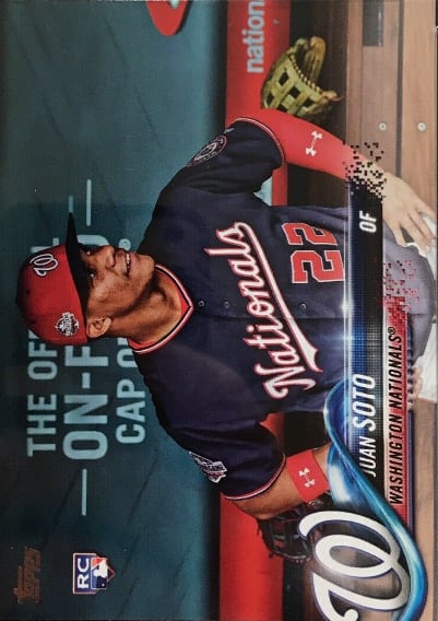 2018 Topps Update Baseball Hands On Hips Juan Soto #US300