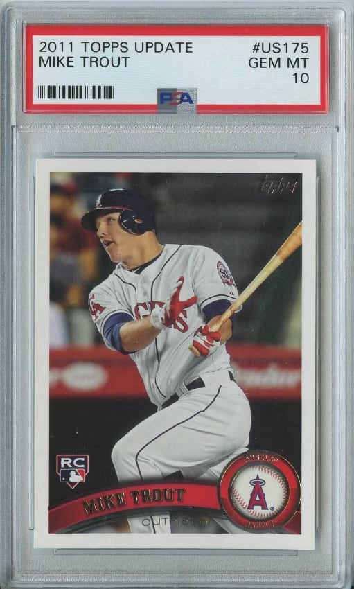 Mike Trout - 2011 Topps Update Baseball