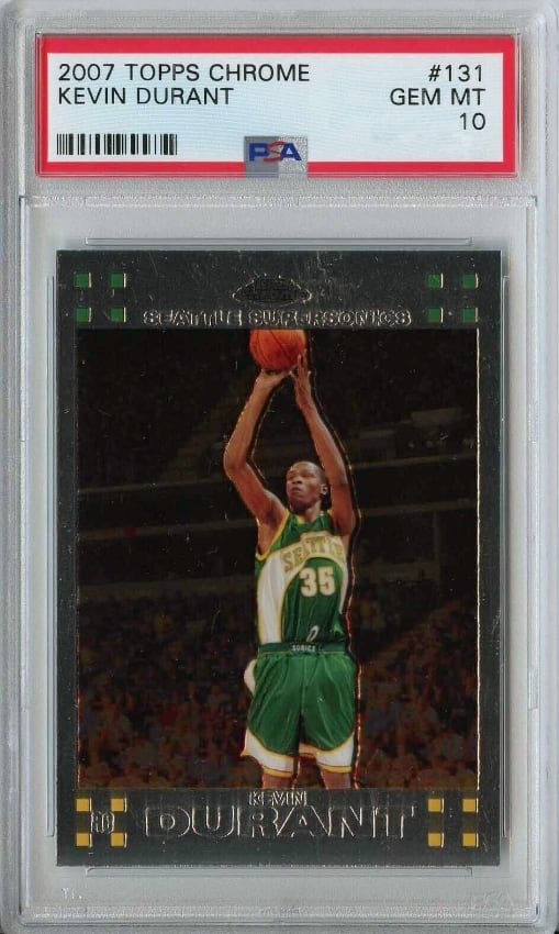 Kevin Durant - 2007 Topps Chrome Basketball