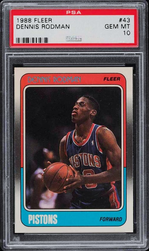 Dennis Rodman - 1988 Fleer Basketball