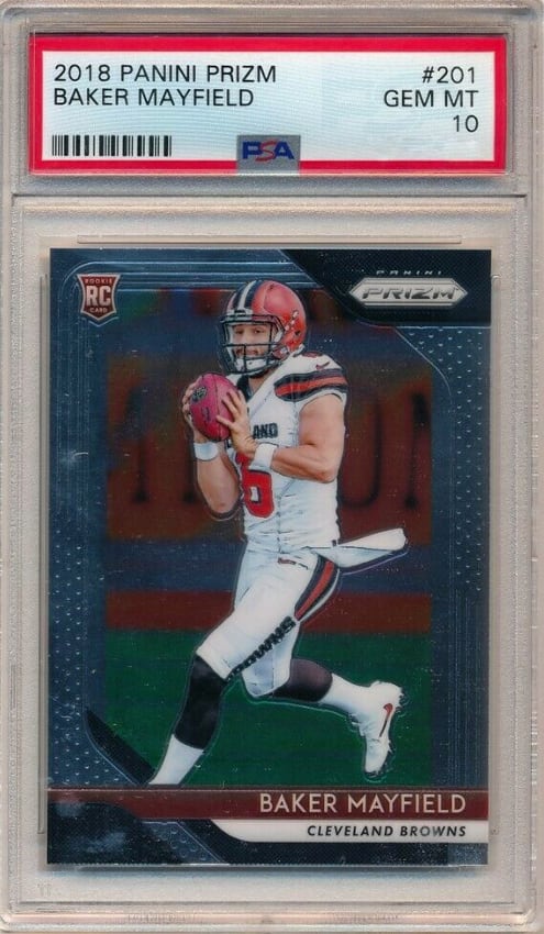 Baker Mayfield 2018 Panini Prizm Football