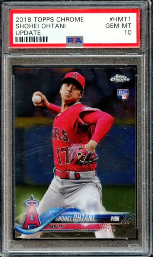 Shohei Ohtani - 2018 Topps Chrome Update Baseball