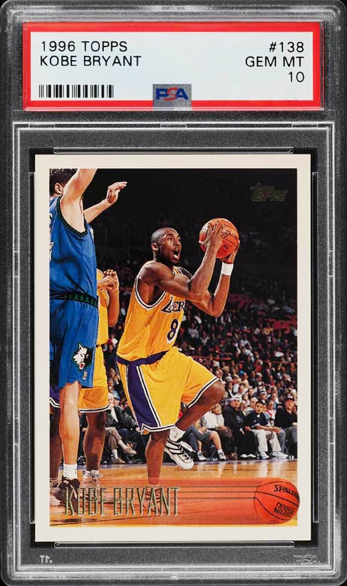 Kobe Bryant - 1996 Topps Basketball