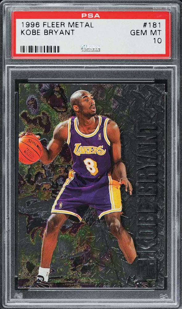 Kobe Bryant - 1996 Fleer Metal Basketball