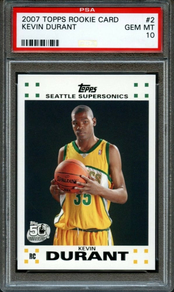 Kevin Durant - 2007 Topps Basketball