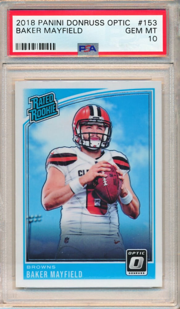 Baker Mayfield 2018 Donruss Optic Football