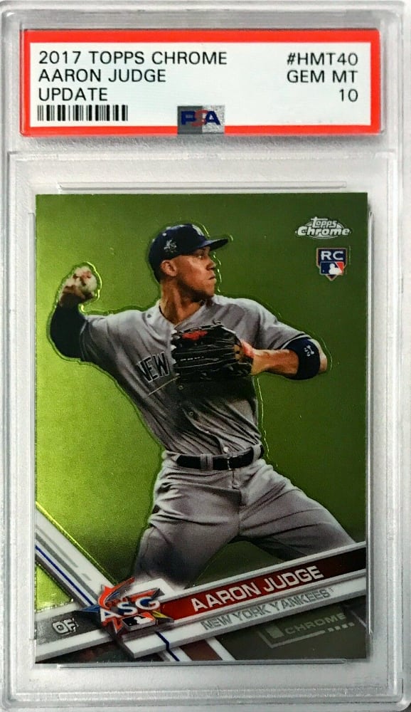 Aaron Judge 2017 Topps Chrome Update Baseball