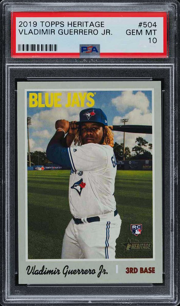 Vladimir Guerrero Jr. 2019 Topps Heritage Baseball