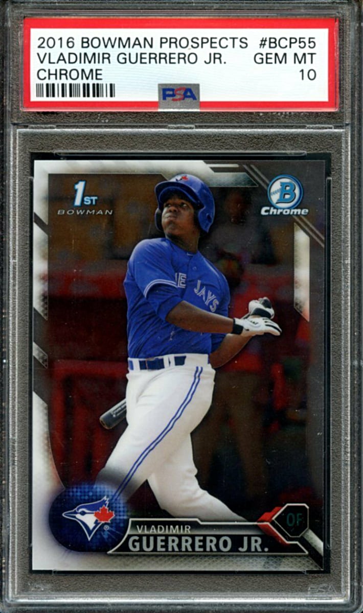 Vladimir Guerrero Jr. 2016 Bowman Chrome Prospects Baseball