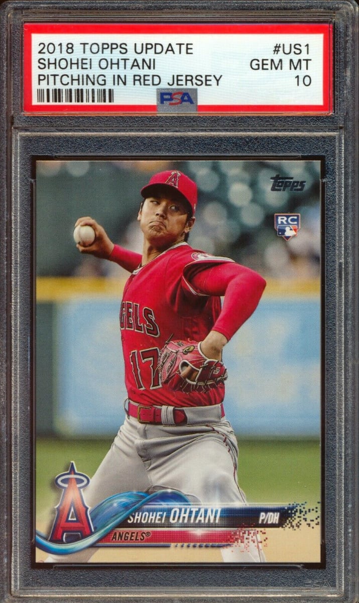 Shohei Ohtani 2018 Topps Update Baseball
