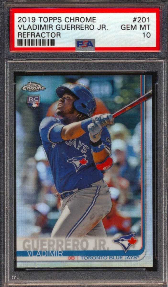 Vladimir Guerrero Jr. 2019 Topps Chrome Baseball Refractor