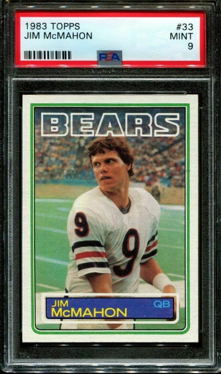 Jim McMahon 1983 Topps Football