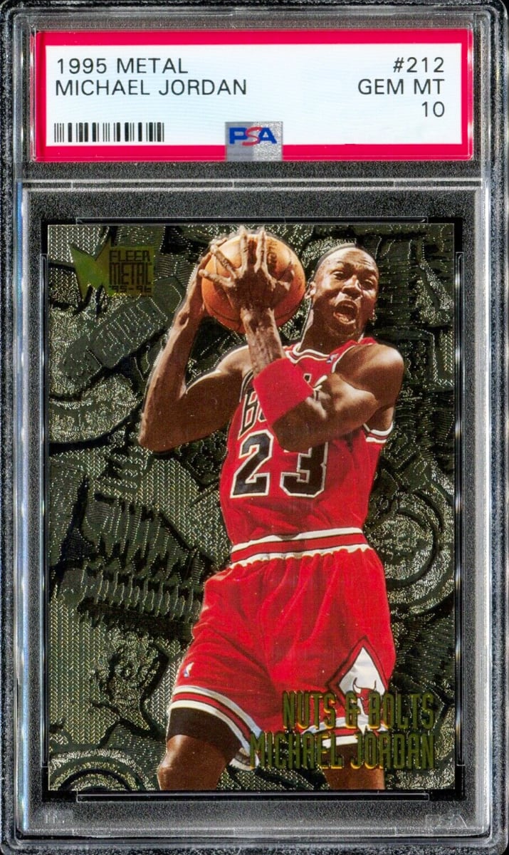 Michael Jordan - 1995 Fleer Metal Basketball