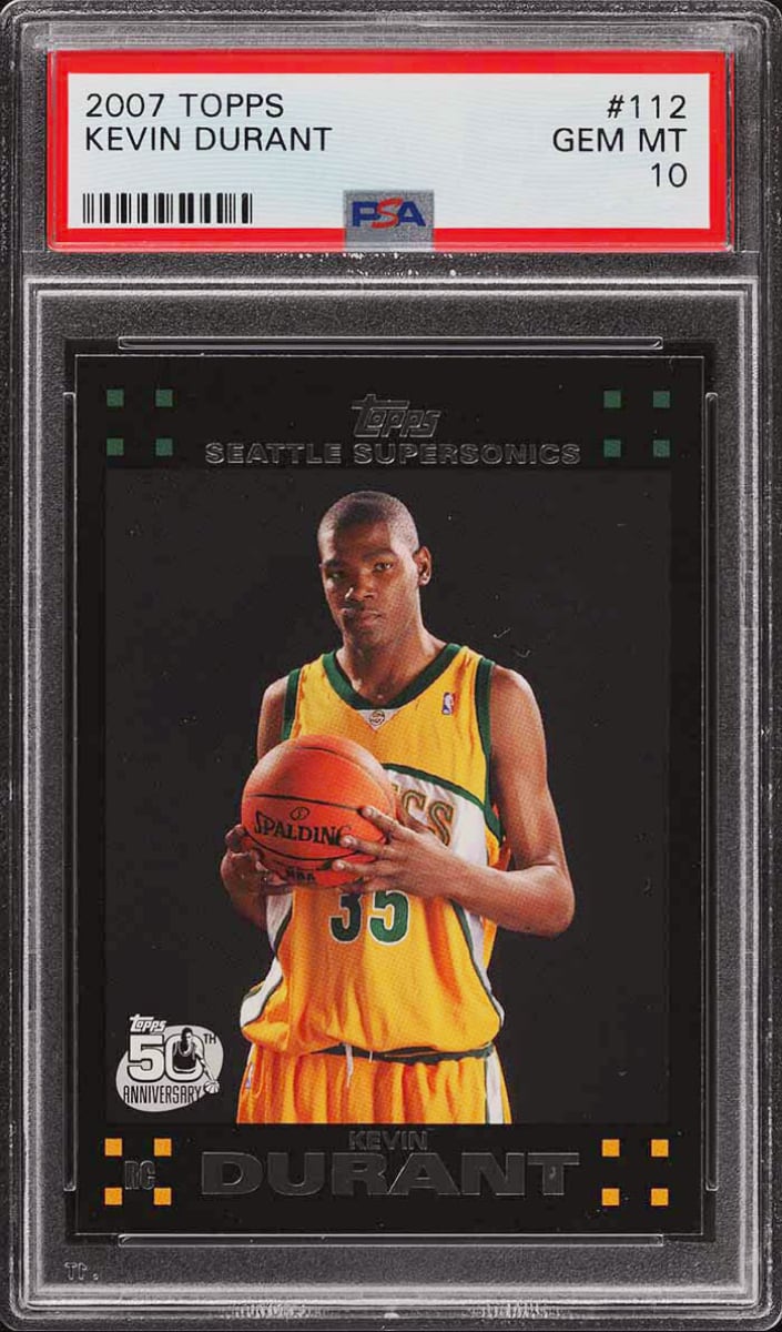 Kevin Durant - 2007 Topps Basketball