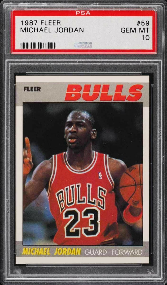 Michael Jordan - 1987 Fleer Basketball