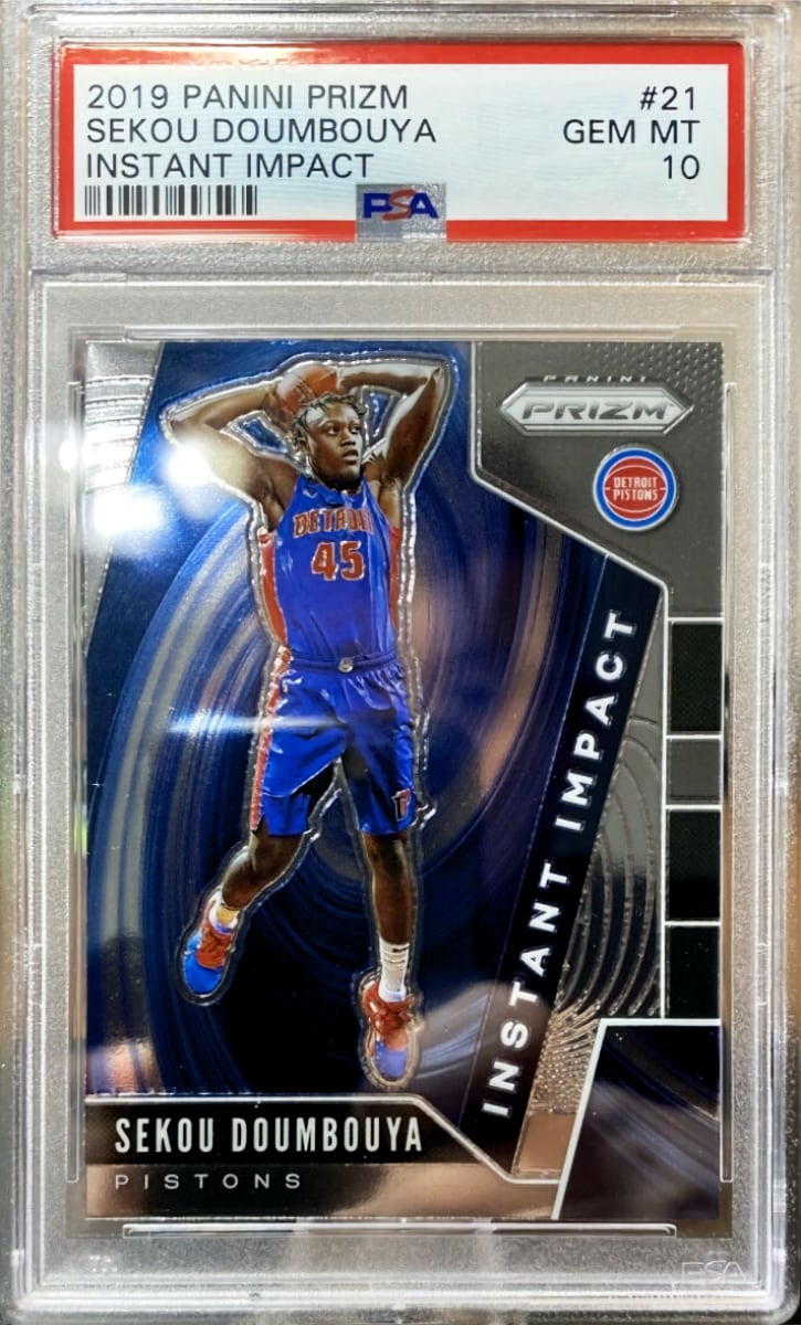 2019 Panini Prizm Basketball Sekou Doumbouya #21