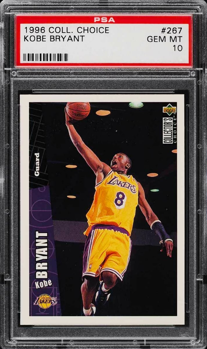 Kobe Bryant 1996 Upper Deck Collector's Choice Basketball