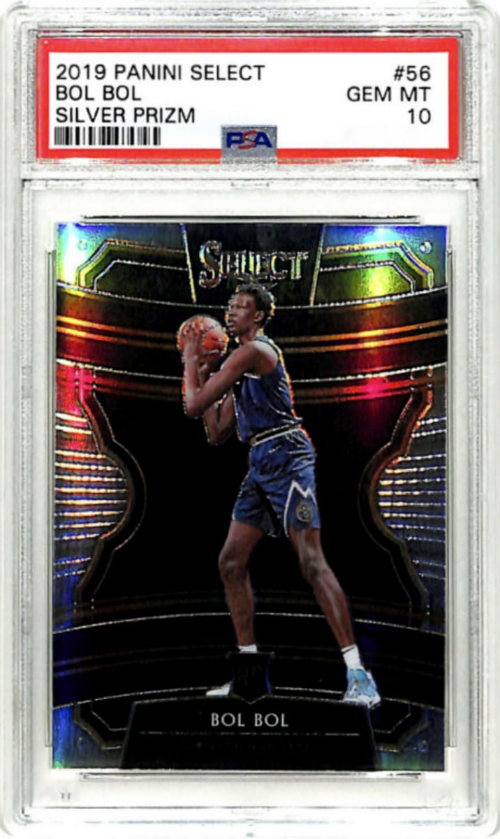 2019 Panini Select Basketball Silver Prizm Bol Bol #56