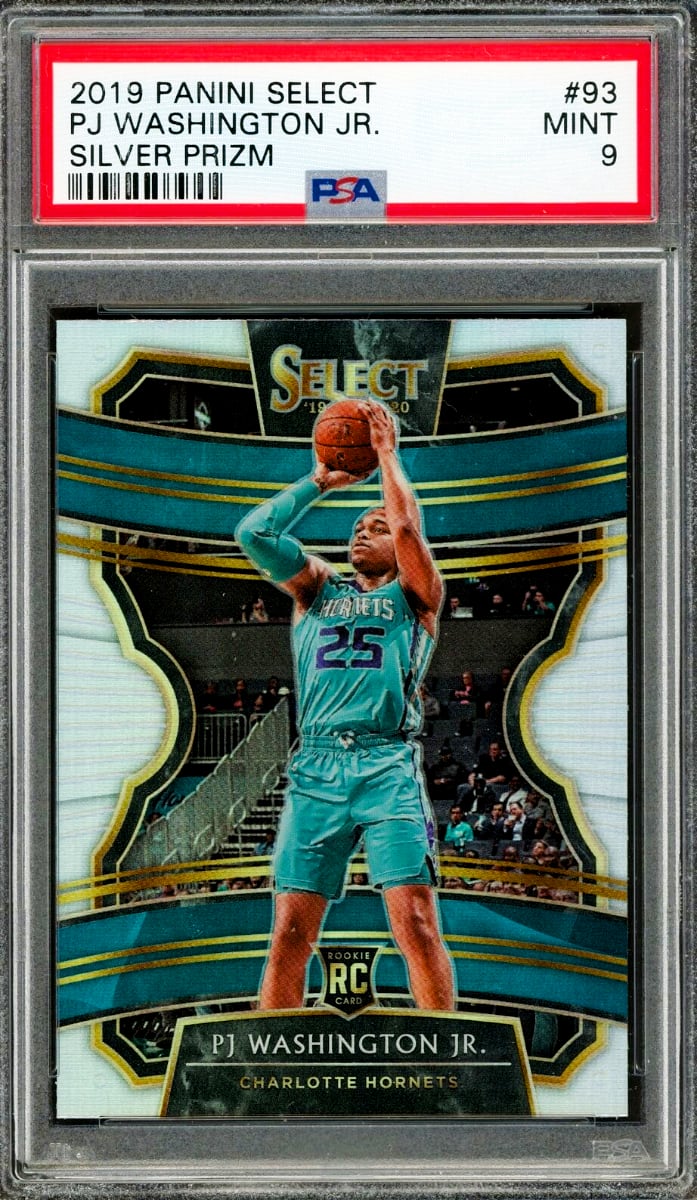 2019 Panini Select Basketball Silver Prizm PJ Washington Jr. #93
