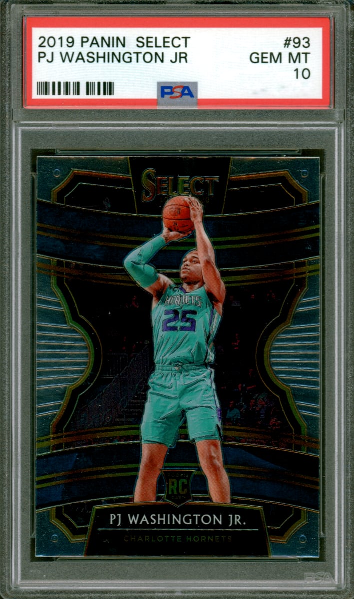 2019 Panini Select Basketball PJ Washington Jr. #93 PSA 9