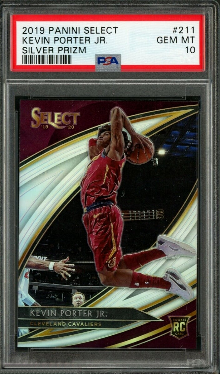 2019 Panini Select Basketball Silver Prizm Kevin Porter Jr. #211