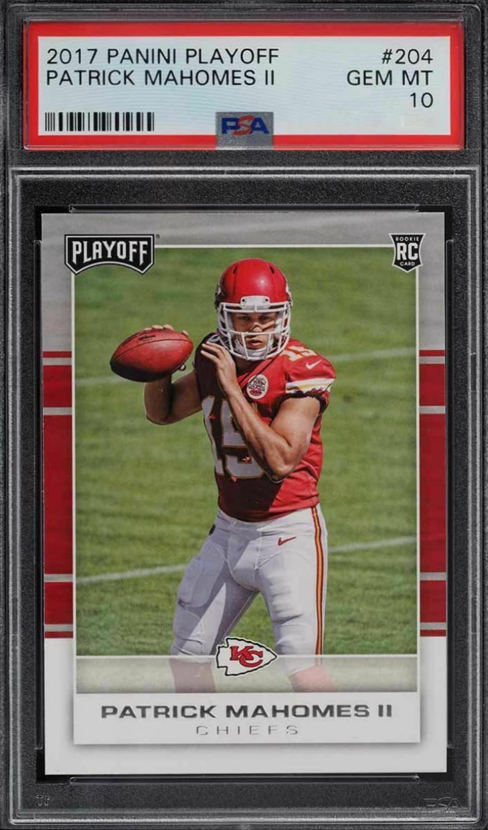 Patrick Mahomes II - 2017 Panini Playoff Football