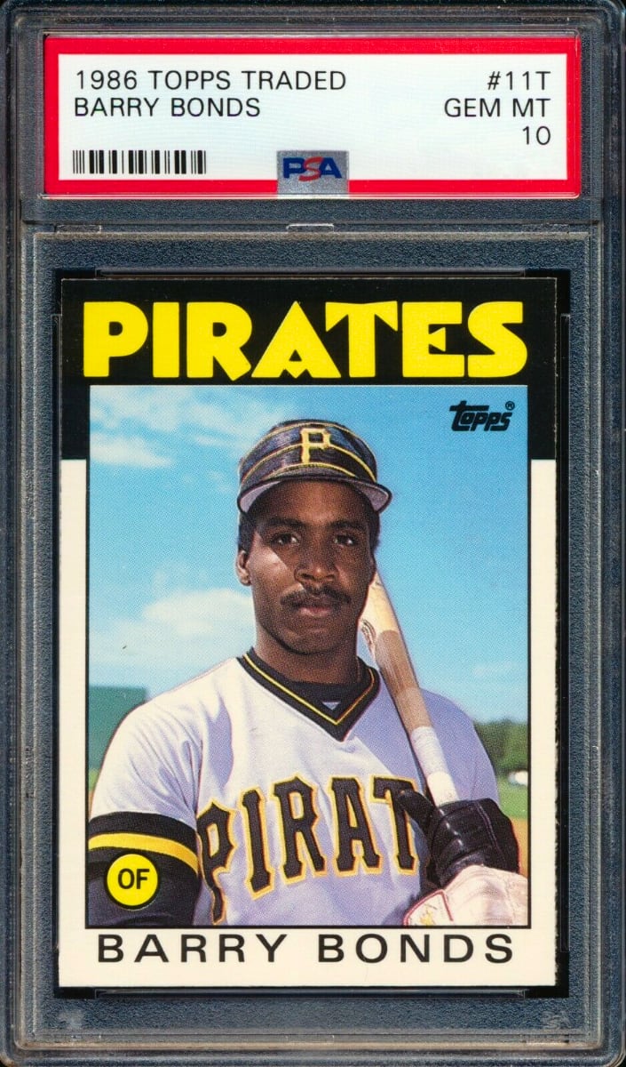 Barry Bonds - 1986 Topps Traded Baseball
