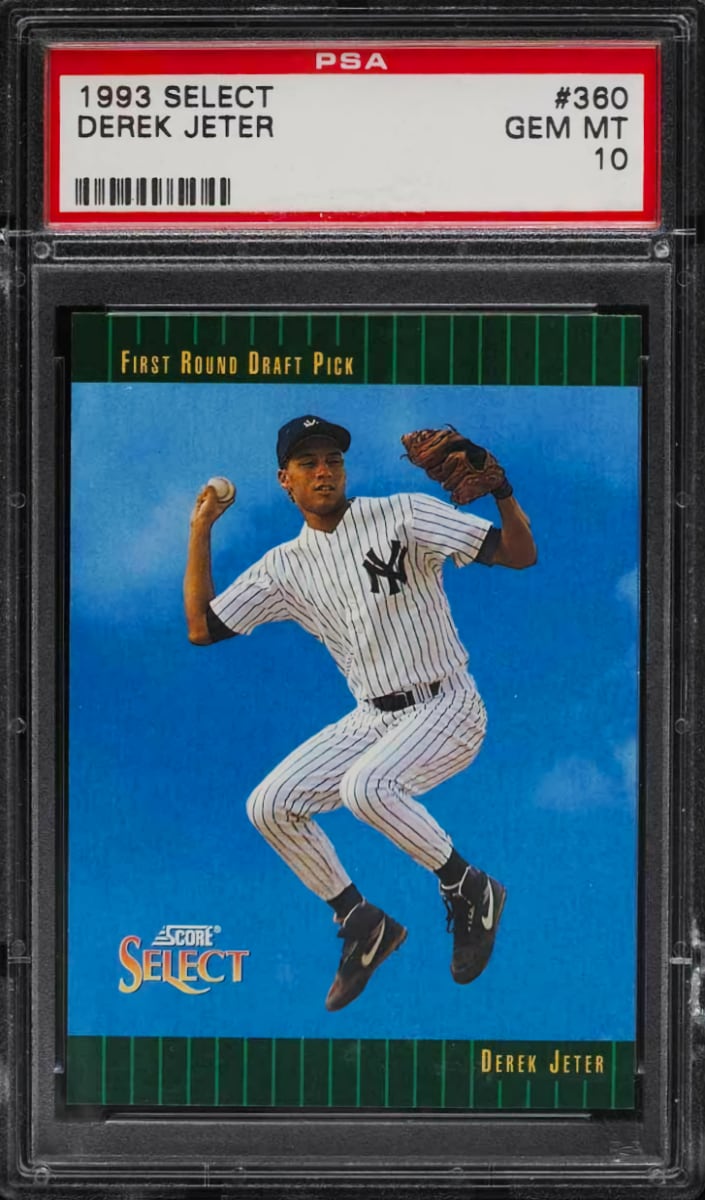 Derek Jeter - 1993 Score Select Baseball
