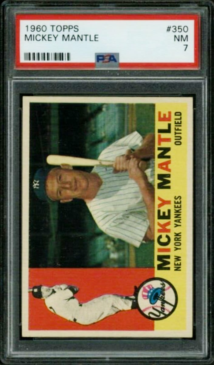 Mickey Mantle 1960 Topps Baseball