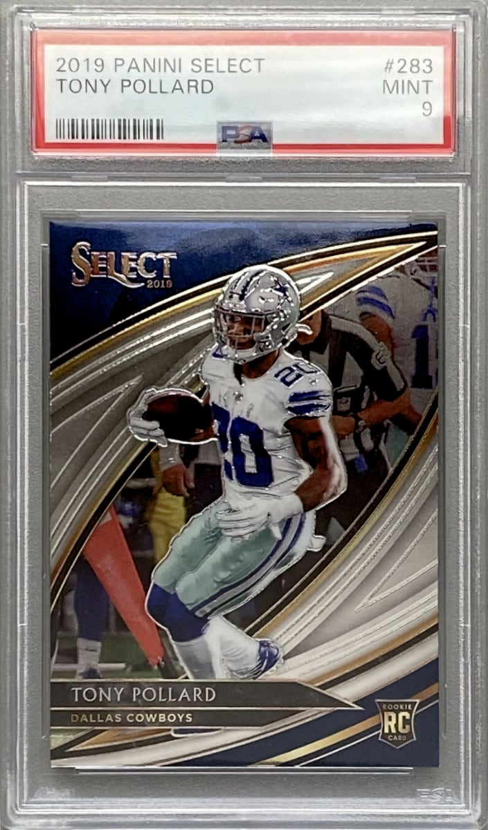 2019 Panini Select Football Tony Pollard #283