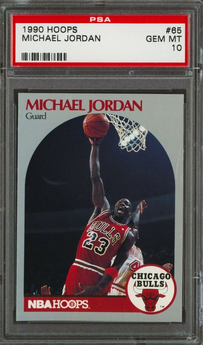 Michael Jordan 1990 Hoops Basketball