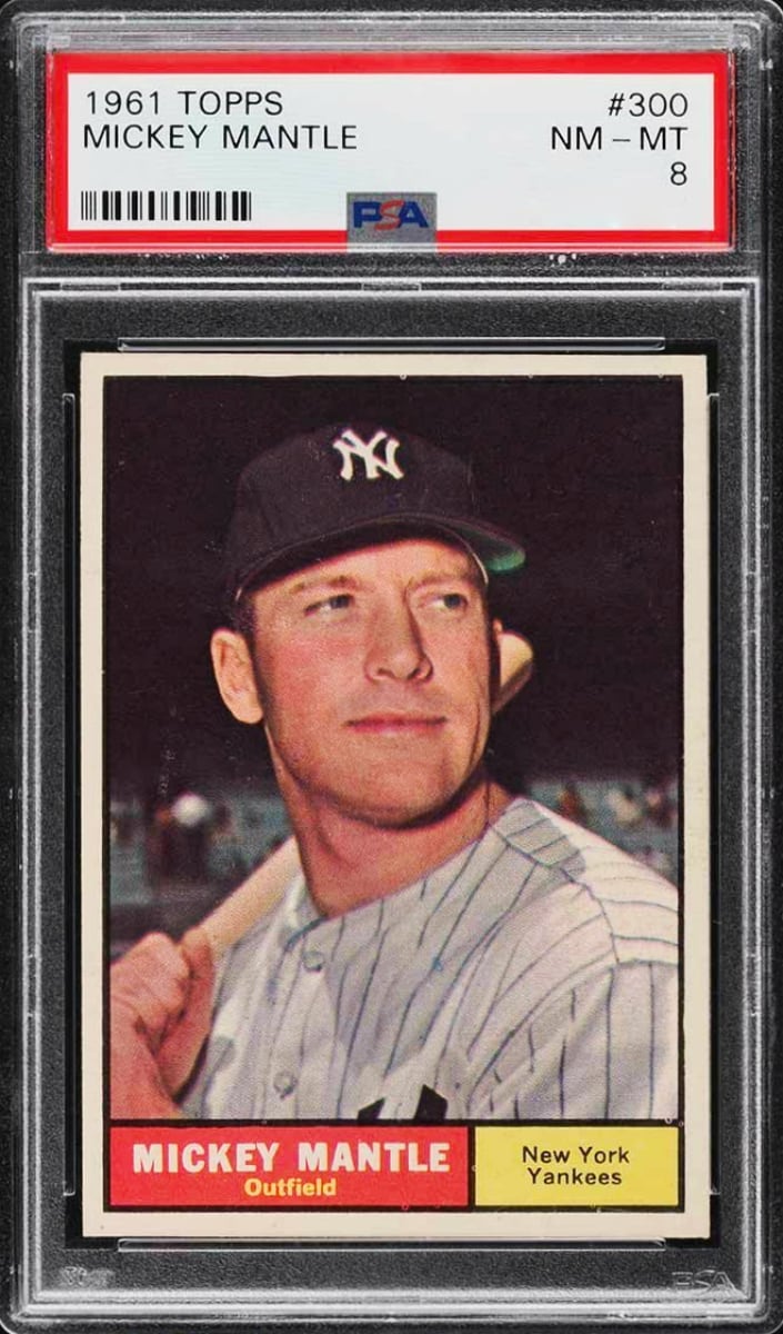 Mickey Mantle 1961 Topps Baseball