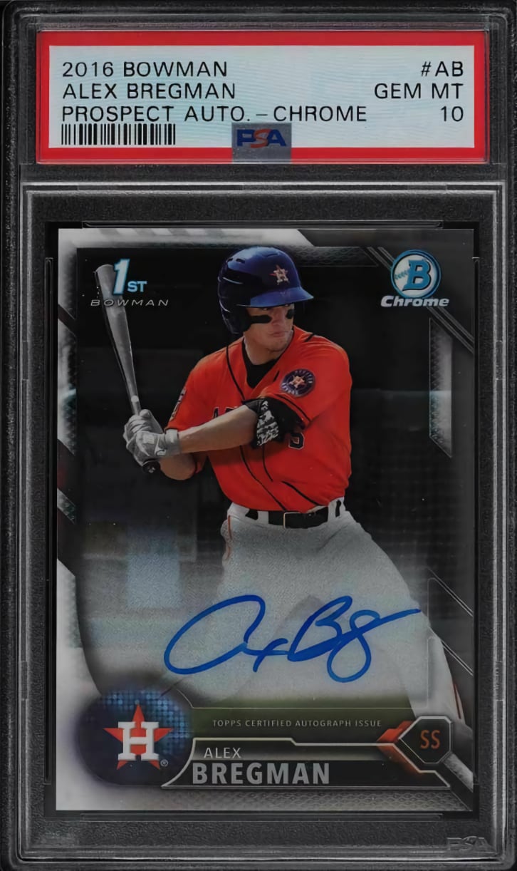 2016 Bowman Chrome Prospects Baseball Alex Bregman #BCP-AB
