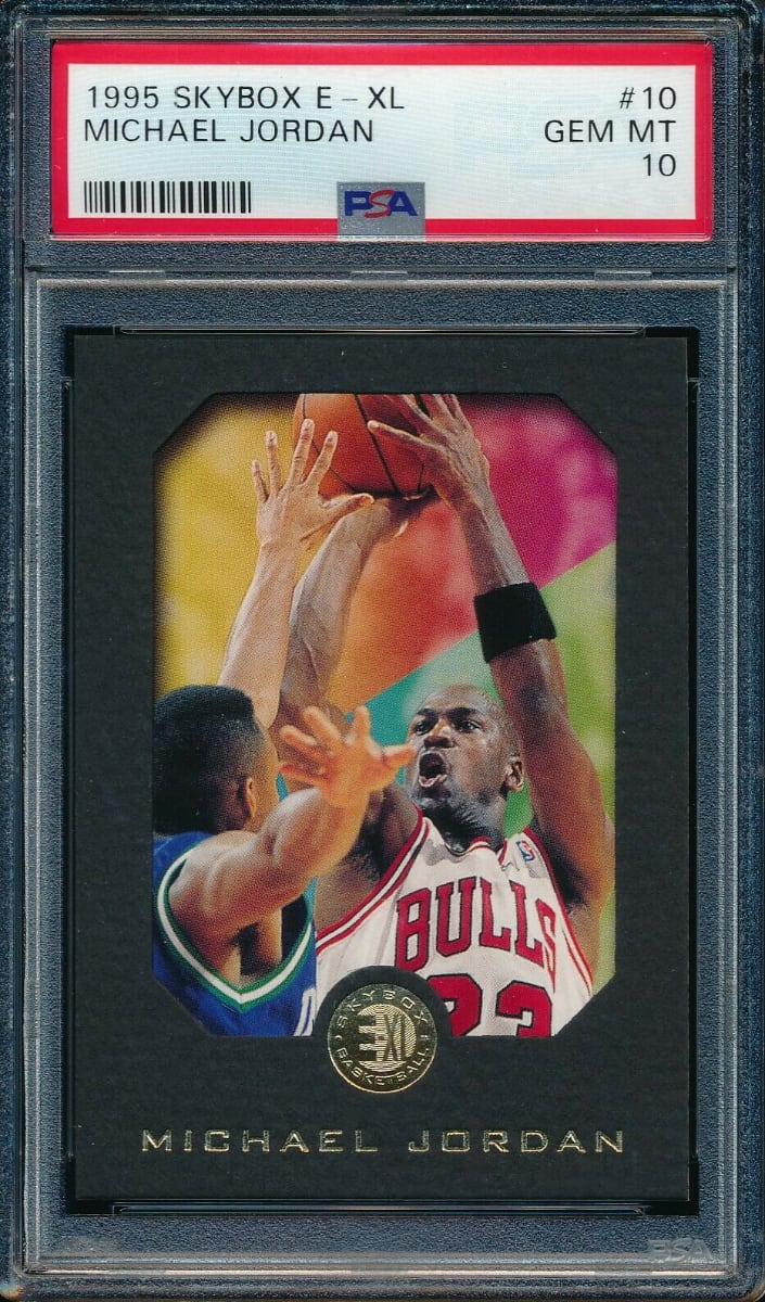Michael Jordan - 1995 Skybox E-XL Basketball