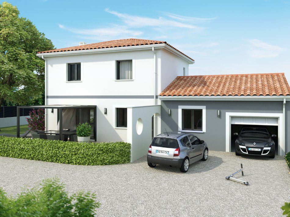 Projet de construction - Maison de 85 m² - Monclar-de-Quercy (82230)